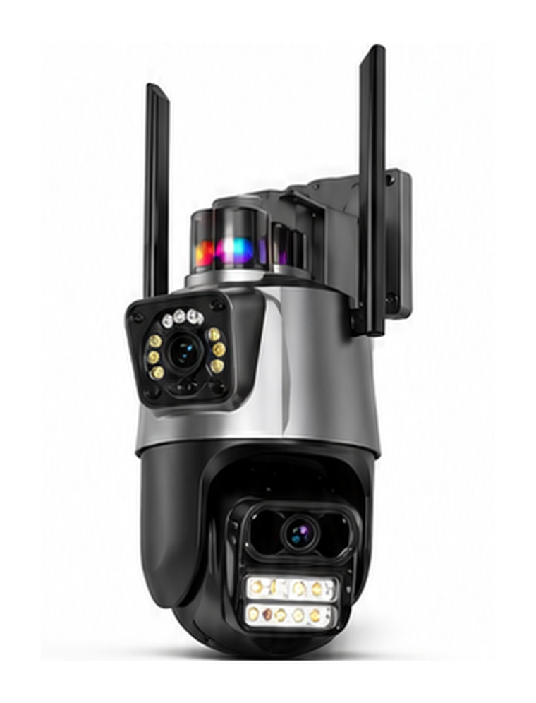 Вулична Wi‑Fi камера Dual Lens Zoom 8MP з двома обʼєктивами